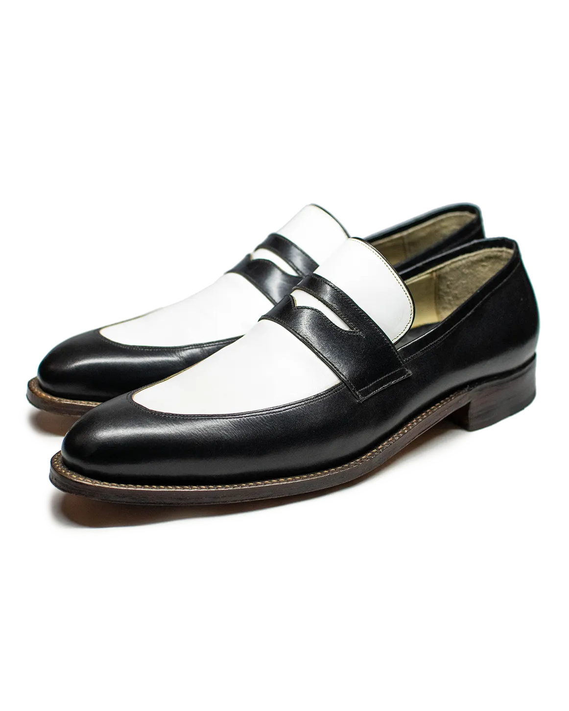 Escarpin 123 (Combinado Negro y Blanco)